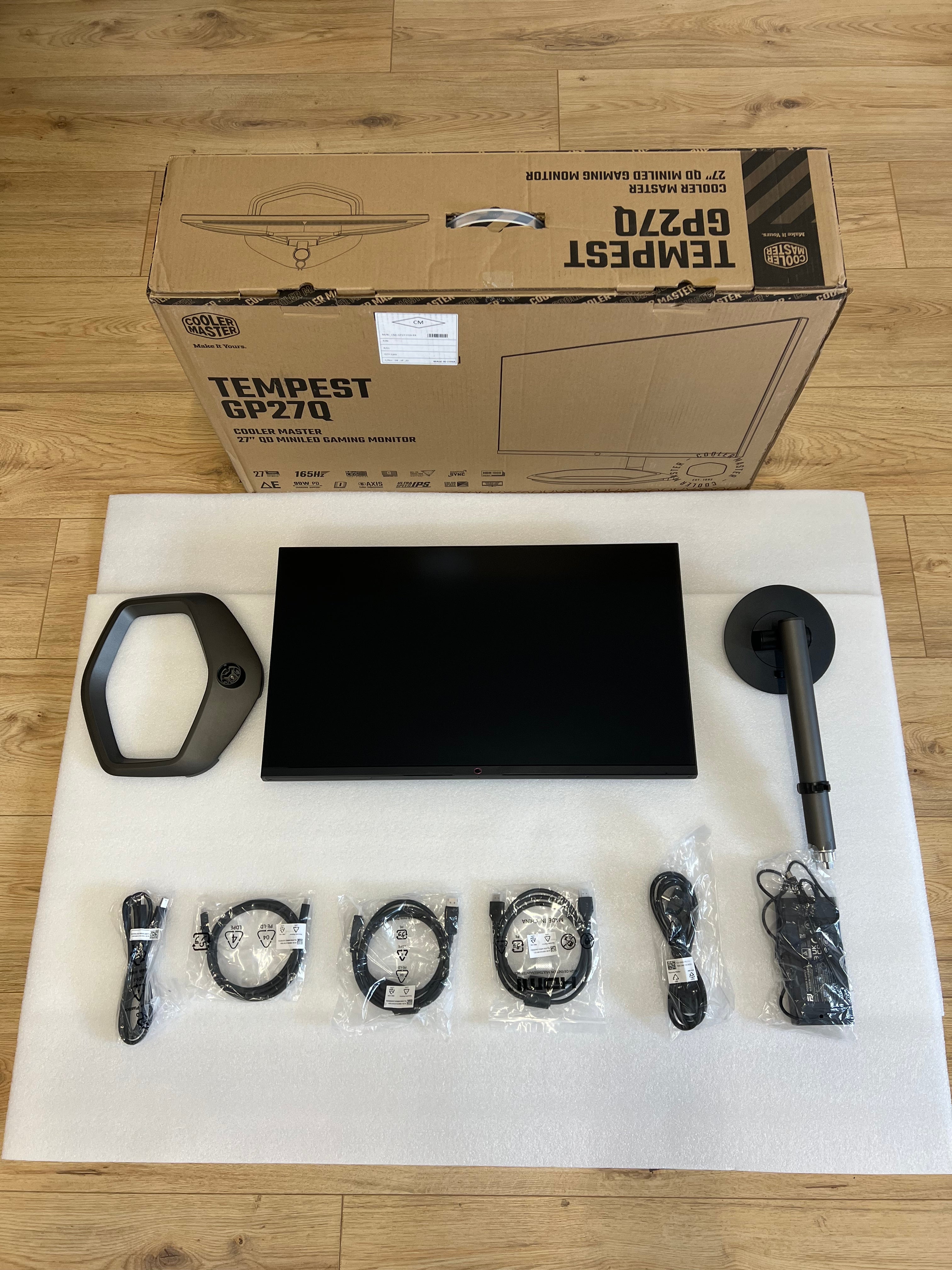 Refurbished Cooler Master Tempest GP27Q 27 Refurbished Cooler Master Tempest GP27Q 27